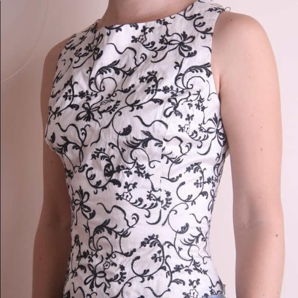 OMO Norma Kamali Raw Silk Top